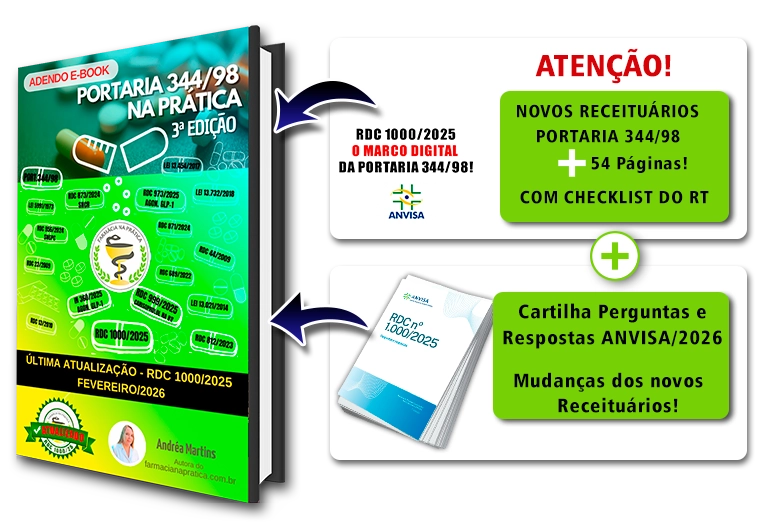 Cartilha Perguntas e Respostas ANVISA RDC 1000/2025 Esquematizada