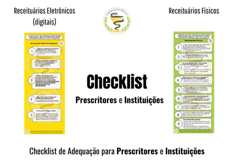 Checklist Adequação Prescritores e Instituições Eletrônicas Digitais e Físicas